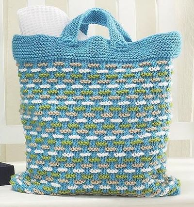 How To Knit A Large Size Bag