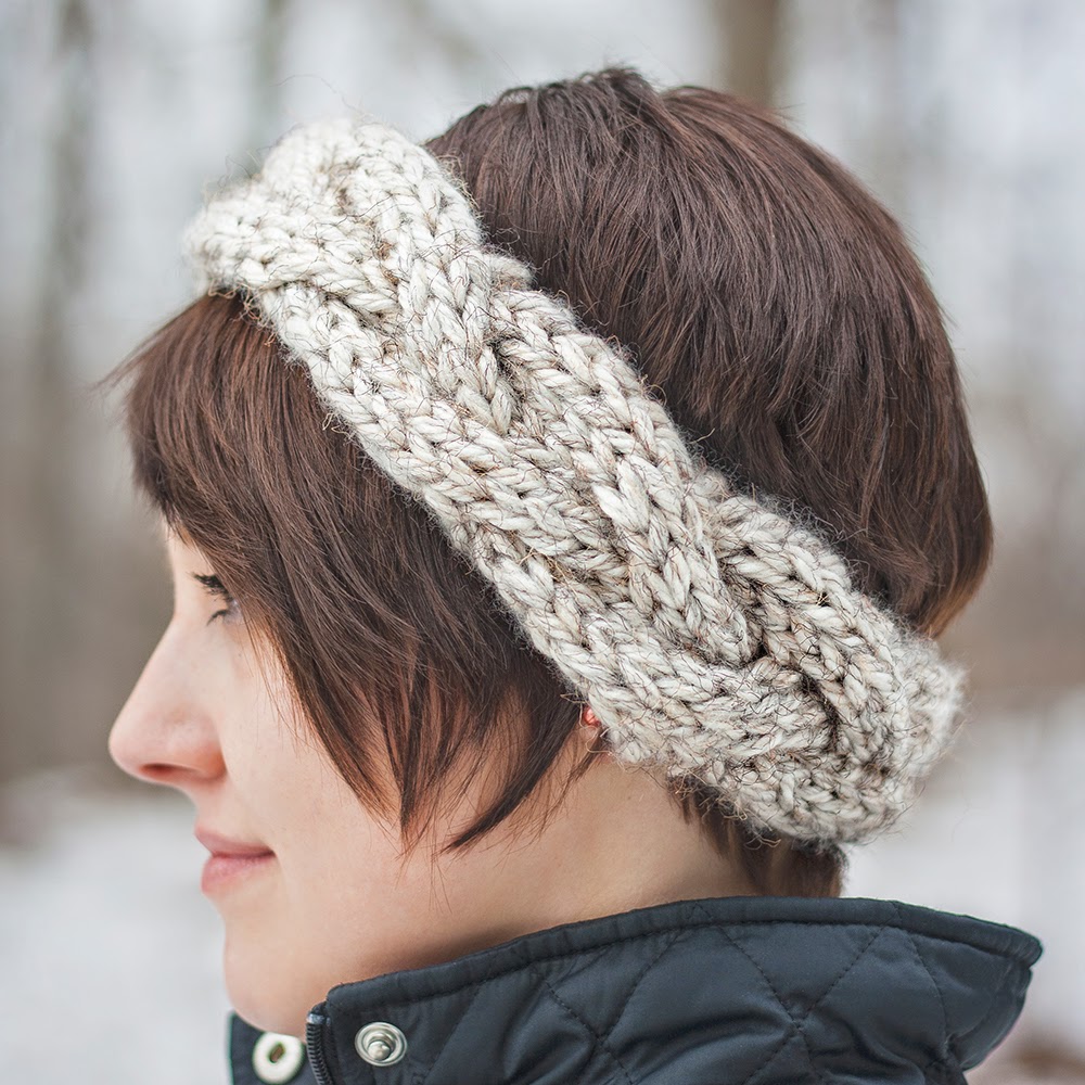 Knit A Trendy Headband In 3 Easy Steps